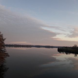 Body of water of Saint Nicolas de la Grave located at the confluence of the Tarn and the Garonne